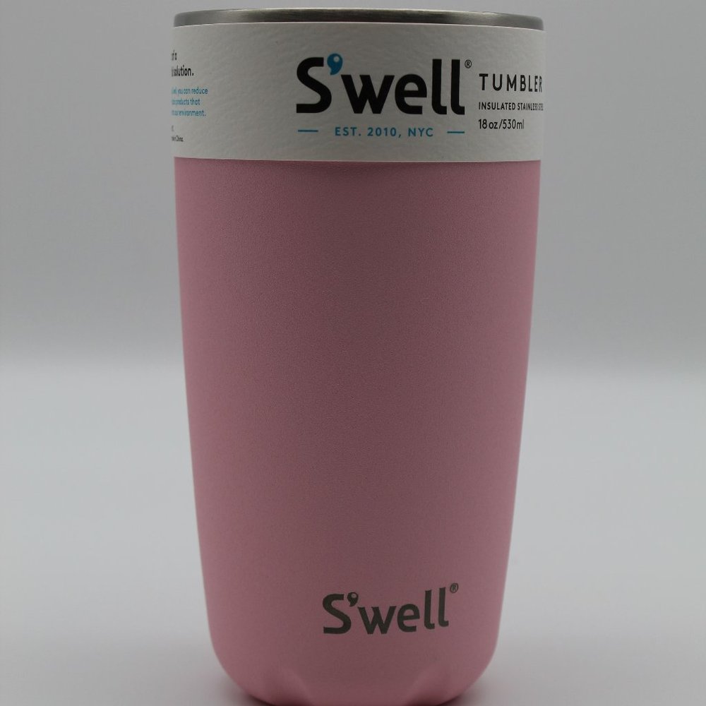 NEW S'WELL Pink Topaz Tumbler